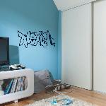 Exemple de stickers muraux: Alexis Graffiti Basketball (Thumb)